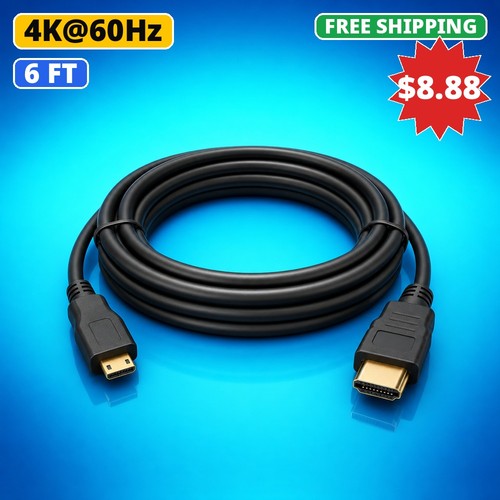 6ft micro hdmi type - type,