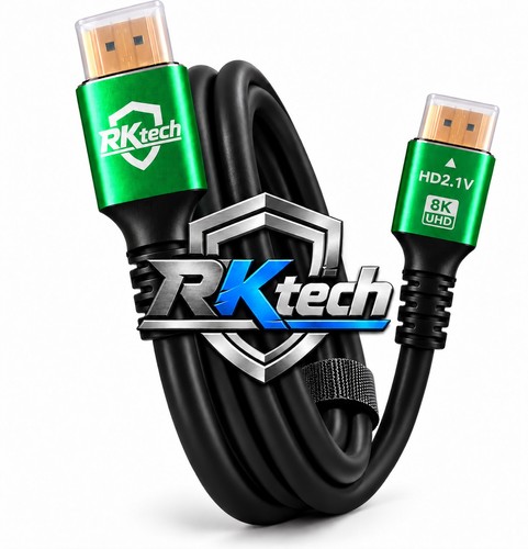Rktech hdmi cable 8k uhd - hdmi, 2.1