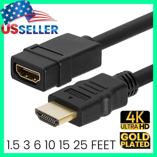 Hdmi extension cable - male, to