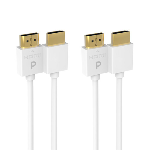 Ultra slim white hdmi cable - ultra,